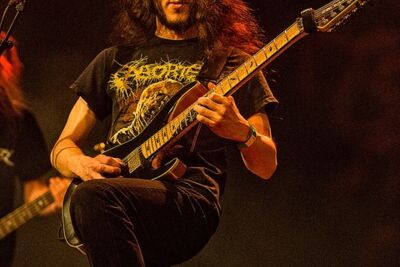 Scar Symmetry @ Epic Metal Fest, picture 13, photographed by Edwin Houdevelt - FrontView Magazine