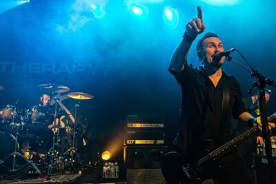Therapy? @ De Casino, foto 1, foto's door Edwin Houdevelt - FrontView Magazine