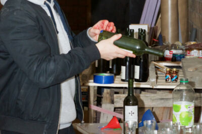 "UITSCHOT" setbezoek @ Antwerpen restaurant 'De Veehandel', foto 10, foto's door Bart Baevegems - FrontView Magazine