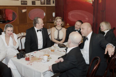 "UITSCHOT" setbezoek @ Antwerpen restaurant 'De Veehandel', foto 50, foto's door Bart Baevegems - FrontView Magazine