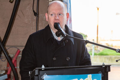 Nonkel Jef - Persconferentie @ Vluchtenburghoeve Aartselaar, picture 3, photographed by Guy Danneels - FrontView Magazine