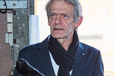 Nonkel Jef - Persconferentie @ Vluchtenburghoeve Aartselaar, picture 4, photographed by Guy Danneels - FrontView Magazine