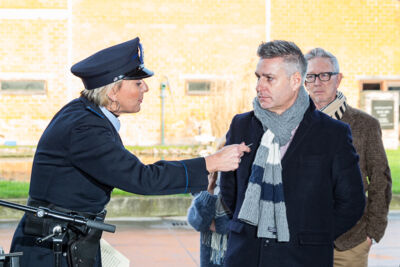 Nonkel Jef - Persconferentie @ Vluchtenburghoeve Aartselaar, picture 17, photographed by Guy Danneels - FrontView Magazine