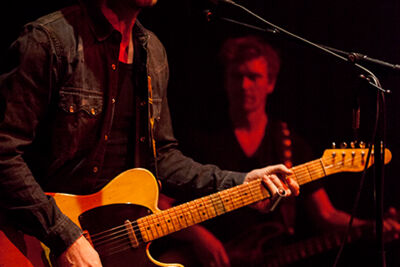 Tom Vanstiphout CD voorstelling "Playing guitar helps" @ Arenbergschouwburg, foto 4, foto's door Frank Lambrechts - FrontView Magazine