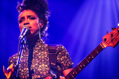 Lianne La Havas @ AB, picture 3, photographed by Kristof Hayen - FrontView Magazine