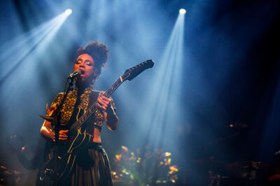Lianne La Havas @ AB, picture 8, photographed by Kristof Hayen - FrontView Magazine