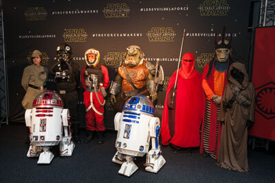 STAR WARS Premiere @ Kinepolis Antwerpen, picture 2, photographed by Frank Lambrechts - FrontView Magazine