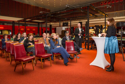 Via Annemie - Persconferentie @ Casino Oostende, picture 4, photographed by Guy Danneels - FrontView Magazine