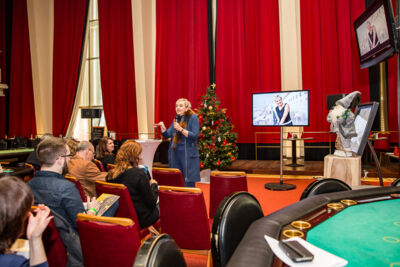 Via Annemie - Persconferentie @ Casino Oostende, picture 7, photographed by Guy Danneels - FrontView Magazine