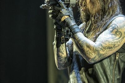 Amorphis @ Lotto Arena, foto 5, foto's door Edwin Houdevelt - FrontView Magazine