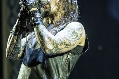 Amorphis @ Lotto Arena, foto 6, foto's door Edwin Houdevelt - FrontView Magazine