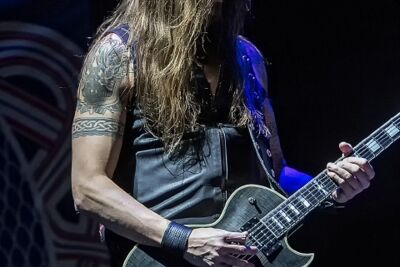 Amorphis @ Lotto Arena, foto 13, foto's door Edwin Houdevelt - FrontView Magazine