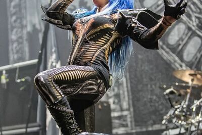 Arch Enemy @ Lotto Arena, foto 8, foto's door Edwin Houdevelt - FrontView Magazine