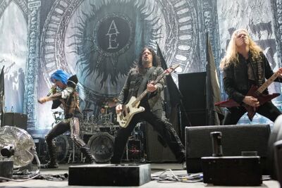 Arch Enemy @ Lotto Arena, foto 10, foto's door Edwin Houdevelt - FrontView Magazine