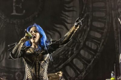 Arch Enemy @ Lotto Arena, foto 19, foto's door Edwin Houdevelt - FrontView Magazine