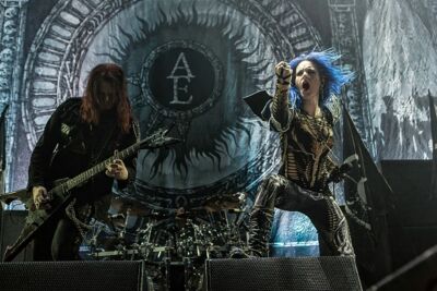 Arch Enemy @ Lotto Arena, foto 23, foto's door Edwin Houdevelt - FrontView Magazine