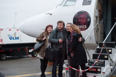 Persmoment "Broers" @ International Airport Antwerp, foto 26, foto's door Goele Bormans - FrontView Magazine