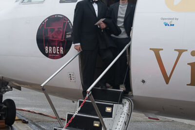 Persmoment "Broers" @ International Airport Antwerp, foto 30, foto's door Goele Bormans - FrontView Magazine