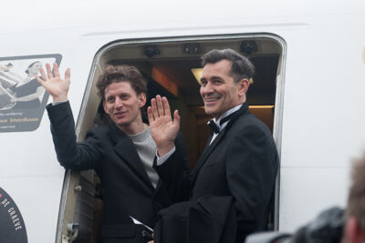 Persmoment "Broers" @ International Airport Antwerp, foto 34, foto's door Goele Bormans - FrontView Magazine