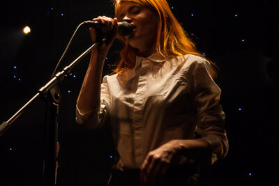 Joe Live met Axelle Red @ Joe FM, picture 7, photographed by Alex Wyckmans - FrontView Magazine