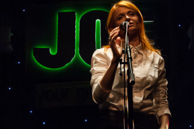 Joe Live met Axelle Red @ Joe FM, picture 14, photographed by Alex Wyckmans - FrontView Magazine
