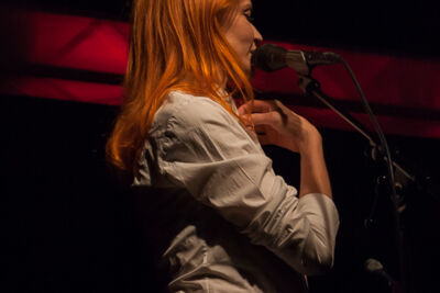 Joe Live met Axelle Red @ Joe FM, picture 15, photographed by Alex Wyckmans - FrontView Magazine