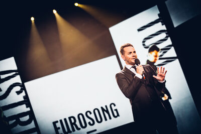 Finale Eurosong @ AED Studios, picture 1, photographed by Elke Briers - FrontView Magazine