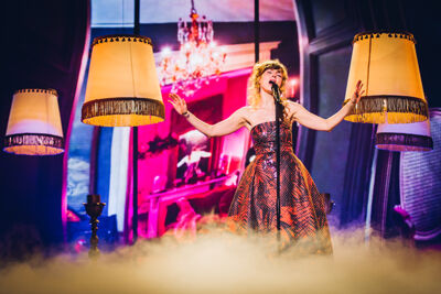 Finale Eurosong @ AED Studios, picture 24, photographed by Elke Briers - FrontView Magazine