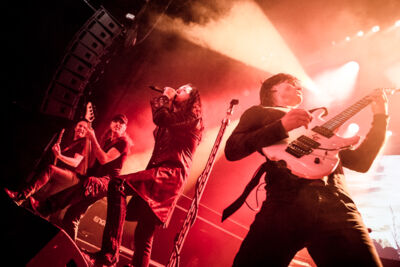 Luca Turilli's Rhapsody @ 013, picture 6, photographed by Dorien Goetschalckx - FrontView Magazine