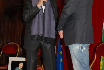 CD voorstelling Will Tura "Klein Geluk" @ stadhuis Brussel, picture 9, photographed by Peter Minnebo - FrontView Magazine