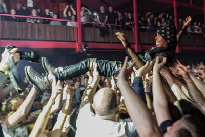 Skunk Anansie @ Ancienne Belgique, foto 40, foto's door Edwin Houdevelt - FrontView Magazine