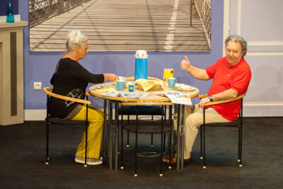 Amaai mijne rug! echt Antwaarps teater, picture 2, photographed by Goele Bormans - FrontView Magazine