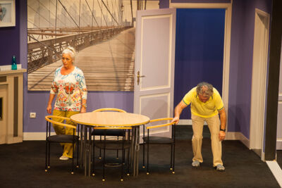 Amaai mijne rug! echt Antwaarps teater, picture 8, photographed by Goele Bormans - FrontView Magazine