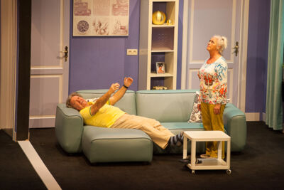 Amaai mijne rug! echt Antwaarps teater, picture 24, photographed by Goele Bormans - FrontView Magazine