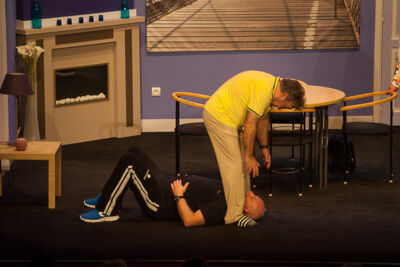 Amaai mijne rug! echt Antwaarps teater, picture 32, photographed by Goele Bormans - FrontView Magazine