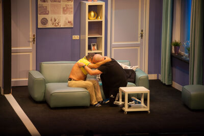 Amaai mijne rug! echt Antwaarps teater, picture 35, photographed by Goele Bormans - FrontView Magazine