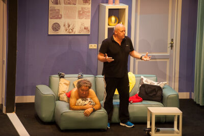 Amaai mijne rug! echt Antwaarps teater, picture 40, photographed by Goele Bormans - FrontView Magazine