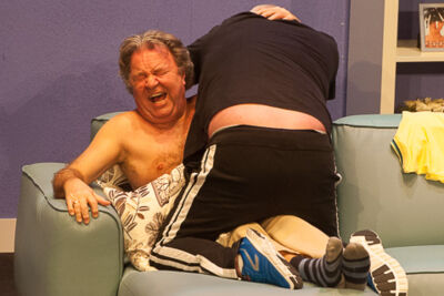 Amaai mijne rug! echt Antwaarps teater, picture 41, photographed by Goele Bormans - FrontView Magazine