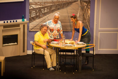 Amaai mijne rug! echt Antwaarps teater, picture 51, photographed by Goele Bormans - FrontView Magazine
