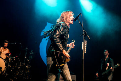 Halestorm @ Ancienne Belgique, picture 2, photographed by Dorien Goetschalckx - FrontView Magazine