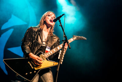 Halestorm @ Ancienne Belgique, picture 4, photographed by Dorien Goetschalckx - FrontView Magazine