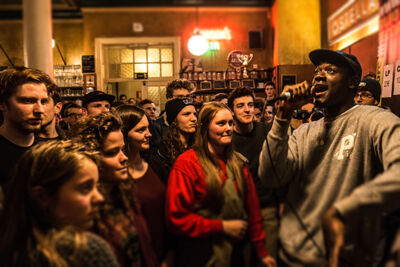 Woodie Smalls albumvoorstelling @ Café Commerce, picture 7, photographed by Bart Scholliers - FrontView Magazine