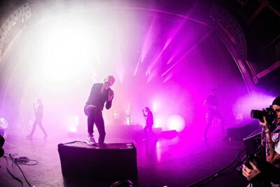 Parkway Drive @ Ancienne Belgique, foto 23, foto's door Edwin Houdevelt - FrontView Magazine