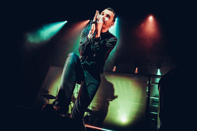 Hurts @ Ancienne Belgique, picture 1, photographed by Elke Briers - FrontView Magazine