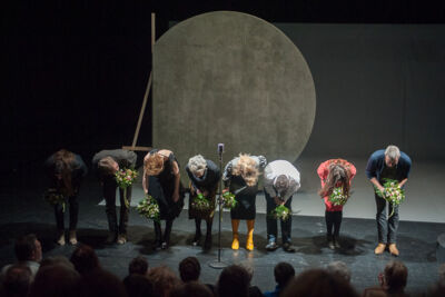 Première Het Kraken van de Maan @ 't arsenaal Mechelen, picture 6, photographed by Goele Bormans - FrontView Magazine