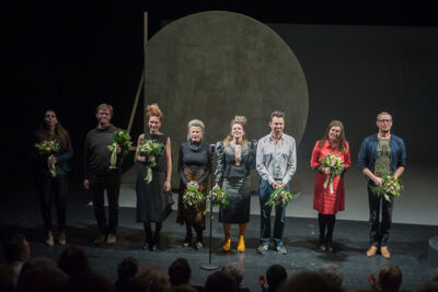 Première Het Kraken van de Maan @ 't arsenaal Mechelen, picture 7, photographed by Goele Bormans - FrontView Magazine