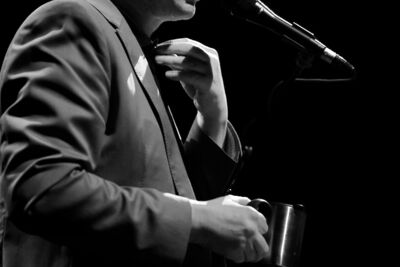 Joe Jackson @ Ancienne Belgique, picture 9, photographed by Pascal Liagre - FrontView Magazine