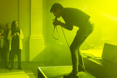 Protection Patrol Pinkerton @ De Casino St.-Niklaas, picture 2, photographed by Guy Danneels - FrontView Magazine