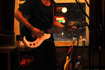 Nightman albumvoorstelling @ Café Commerce, picture 3, photographed by Bart Scholliers - FrontView Magazine