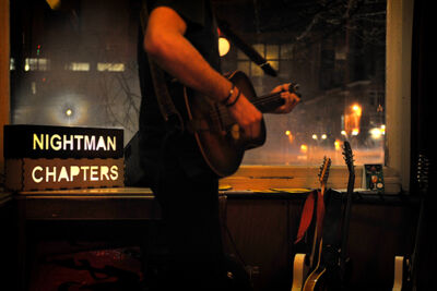 Nightman albumvoorstelling @ Café Commerce, picture 4, photographed by Bart Scholliers - FrontView Magazine
